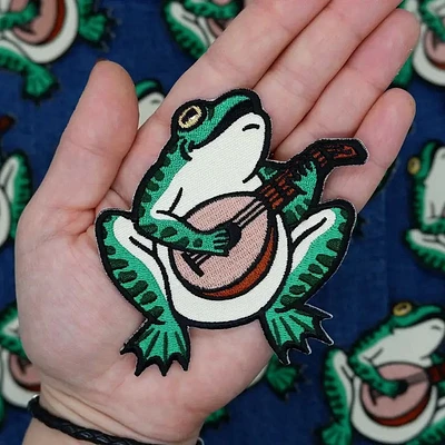 Frogs Serenade Patch