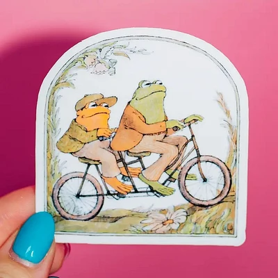 Frog And Toad Sticker