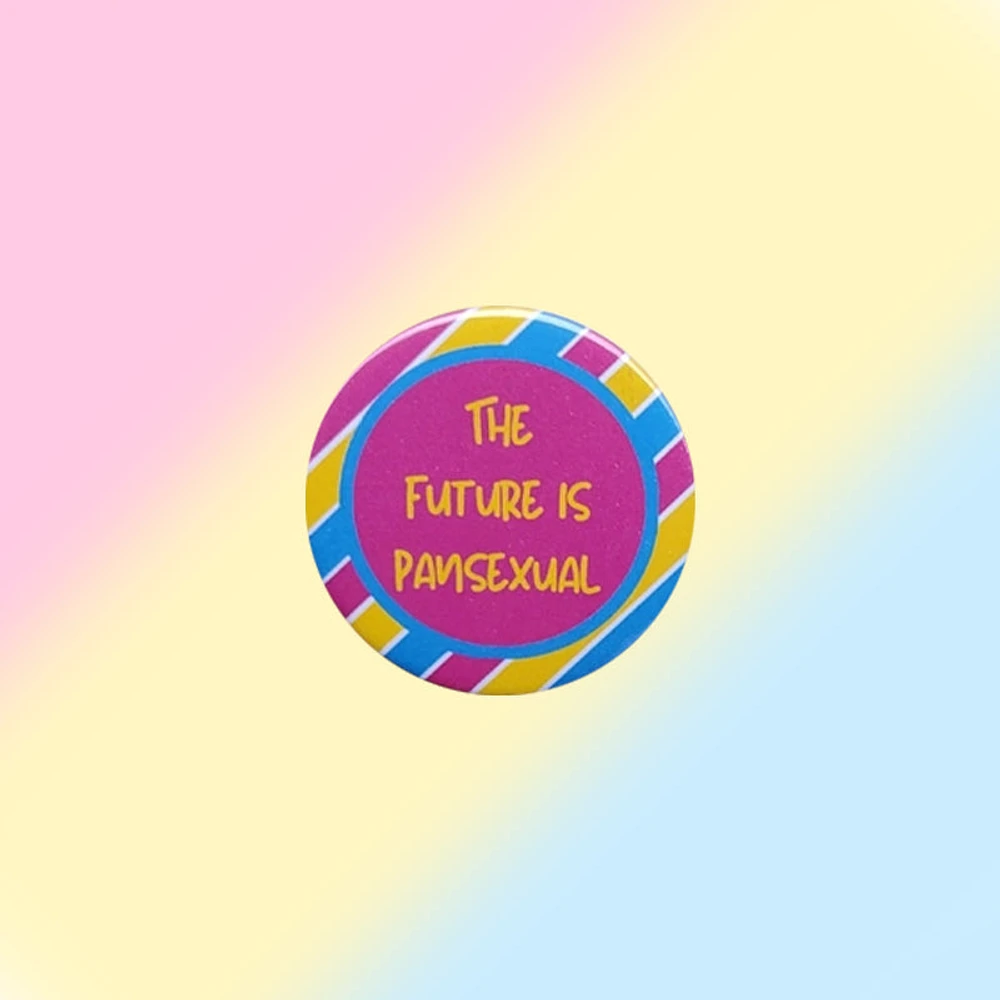 Pansexual The Future Is Pantastic Pin