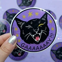 Gaaaaaaay!!! - Glitter Sticker