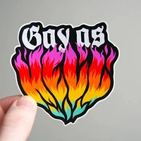 Gay As Hell Sticker