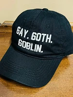 Gay Goth Goblin Dad Hat