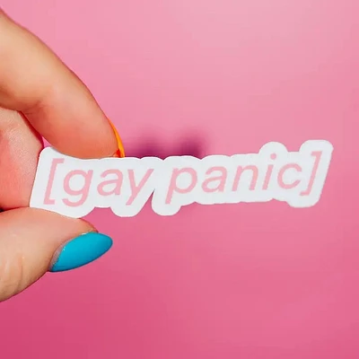 Gay Panic Sticker