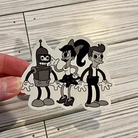 Bender Leela Fry Fliescher Vinyl Sticker