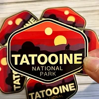 National Park, Tatooine, Vinyl Sticker