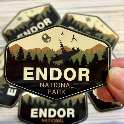 National Park Endor Vinyl Sticker