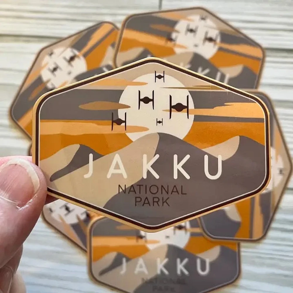 National Park Jakku Vinyl Sticker