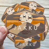 National Park Jakku Vinyl Sticker