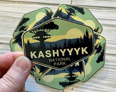 National Park, Kashyyyk, Vinyl Sticker