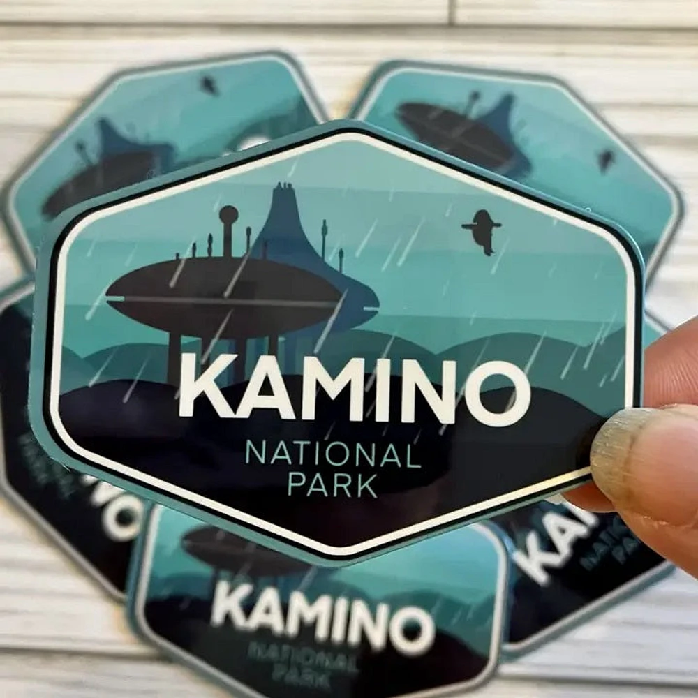 National Park Kamino Vinyl Sticker