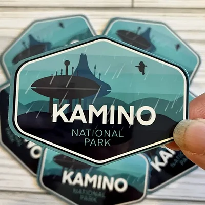 National Park Kamino Vinyl Sticker