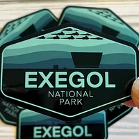 National Park, Exegol, Vinyl Sticker