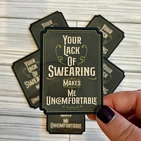 Uncomfortable Sticker