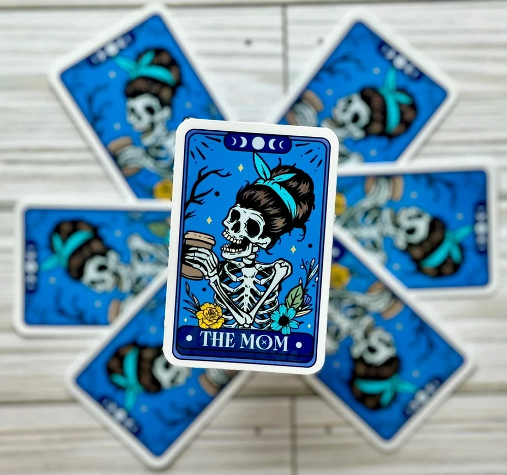 The Mom, Tarot Card, Vinyl Sticker