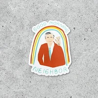 Mr Rogers Sticker