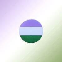 Genderqueer Flag Pin