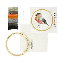 Bird Mini Cross Stitch Embroidery Kit