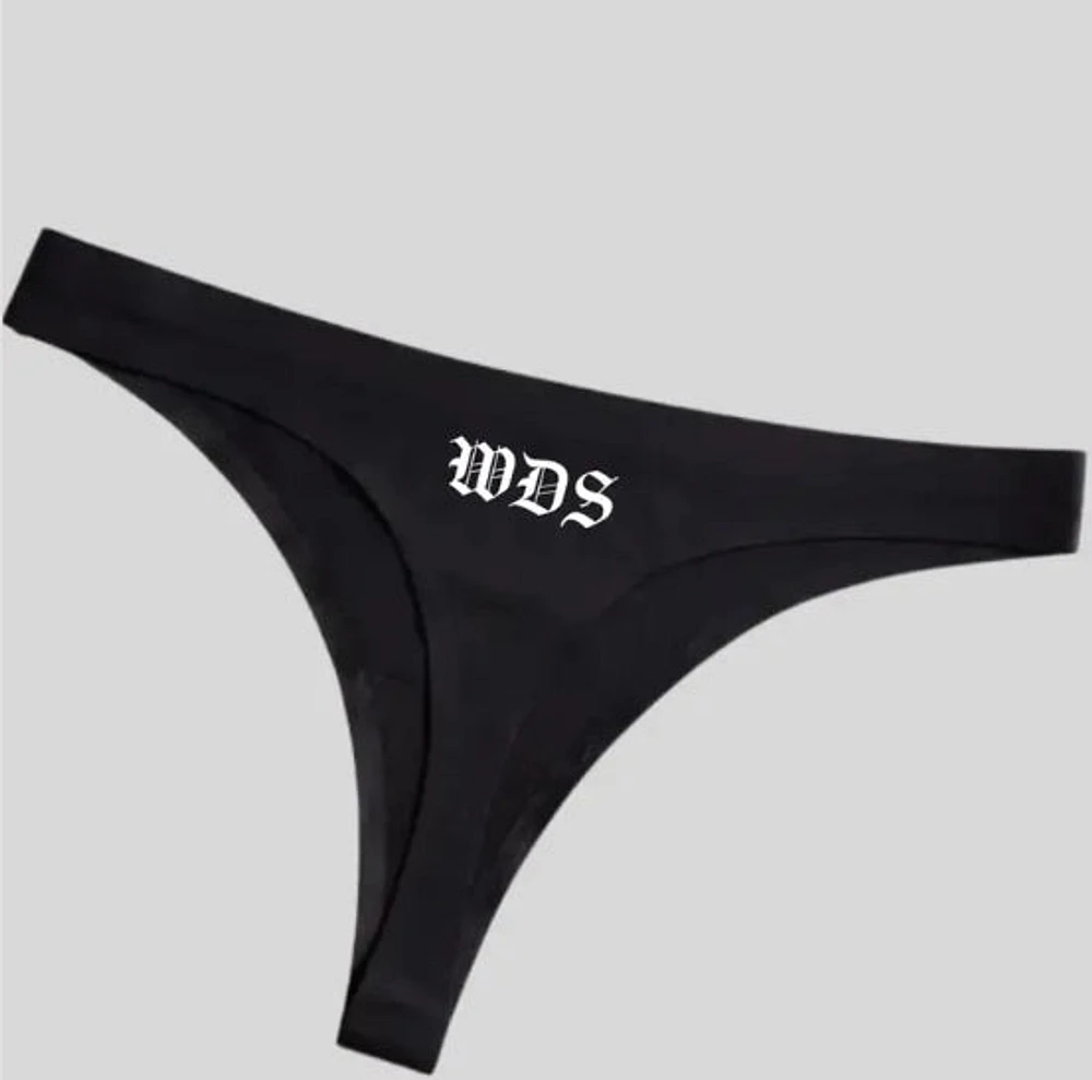 Girl Dinner, Gothic Lgbtq Y2K Lingerie G-String