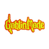 Goblin Mode Spooky Goosebumps Vinyl Sticker