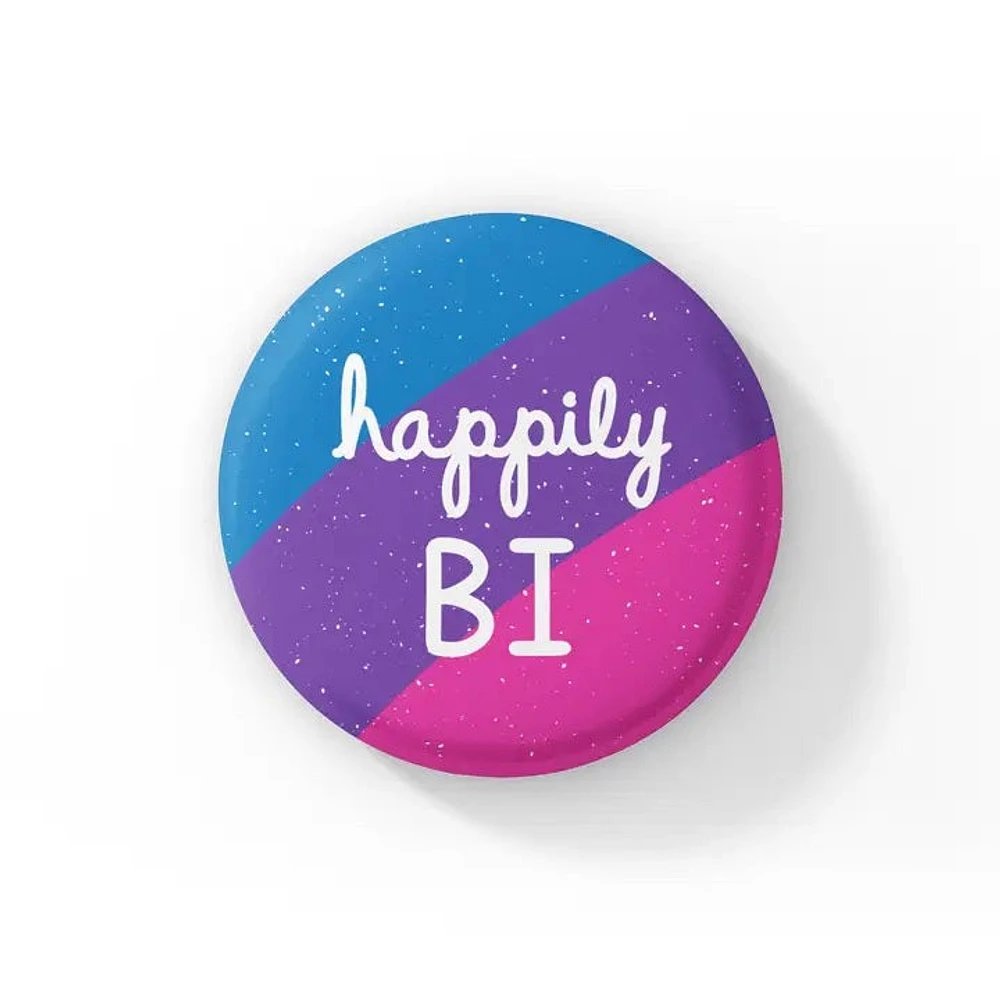 Happily Bi Button