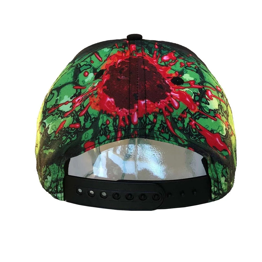 CASQUETTE DE BASEBALL À SUBLIMATION ZOMBIE BITE