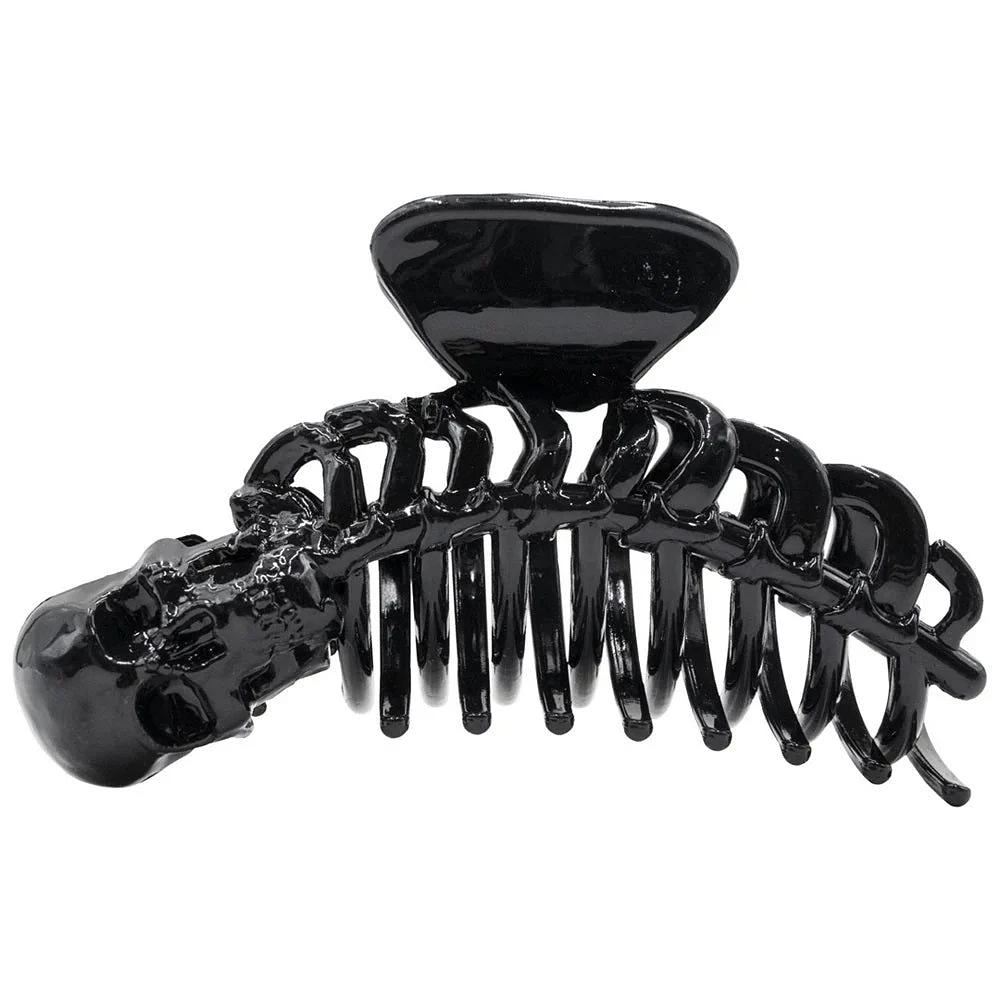 Skeleton Ribcage Hair Claw Clip