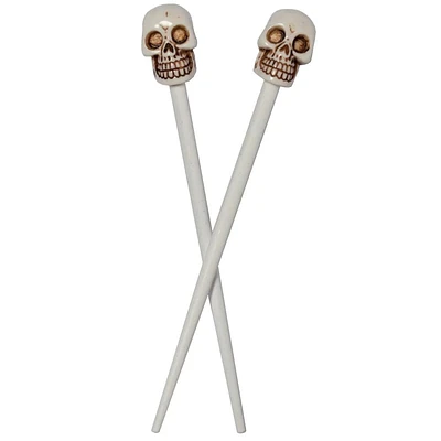 Palillos para el pelo de la colección Skull