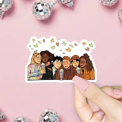 Heartstopper Friends Sticker