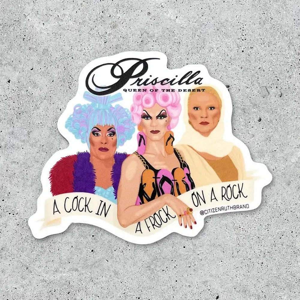 Priscilla Queen Of The Desert Sticker