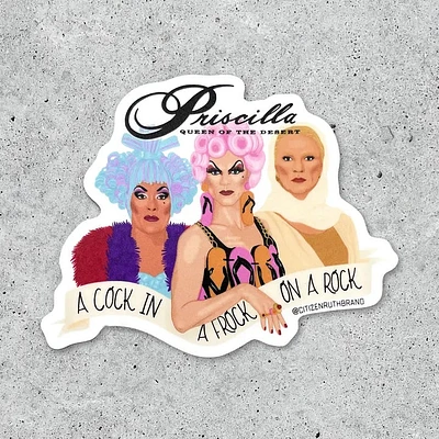 Priscilla Queen Of The Desert Sticker