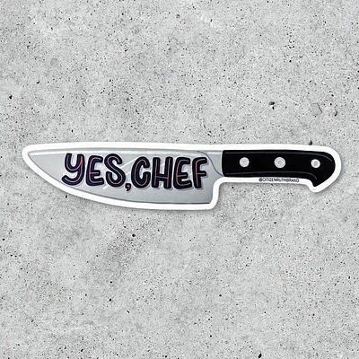 Yes, Chef Sticker