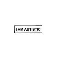 I Am Autistic Pin