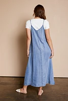 Overall Dress W Pockets