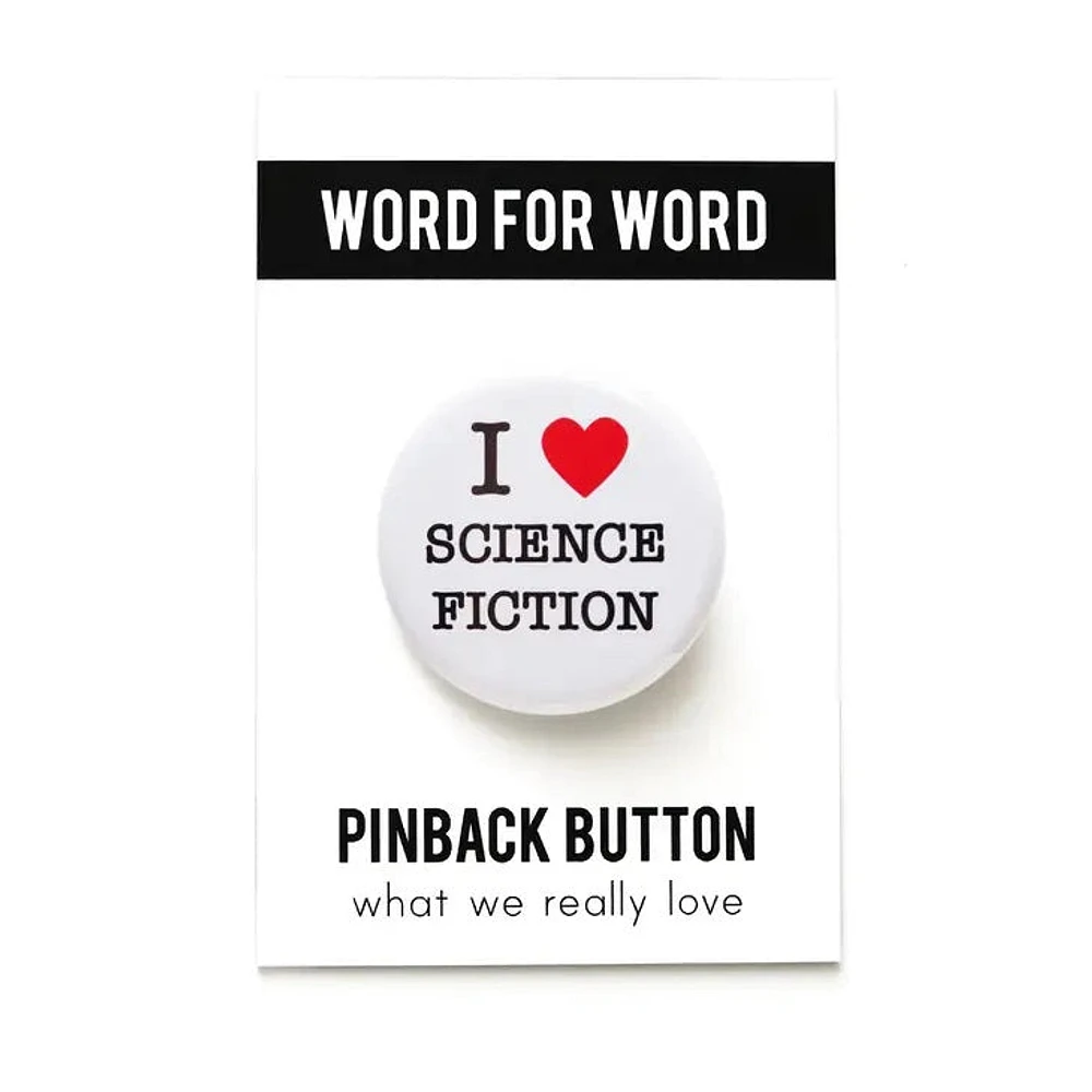 I Love Science Pinback Button