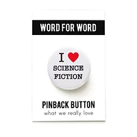 Me encanta el botón Pinback de la ciencia