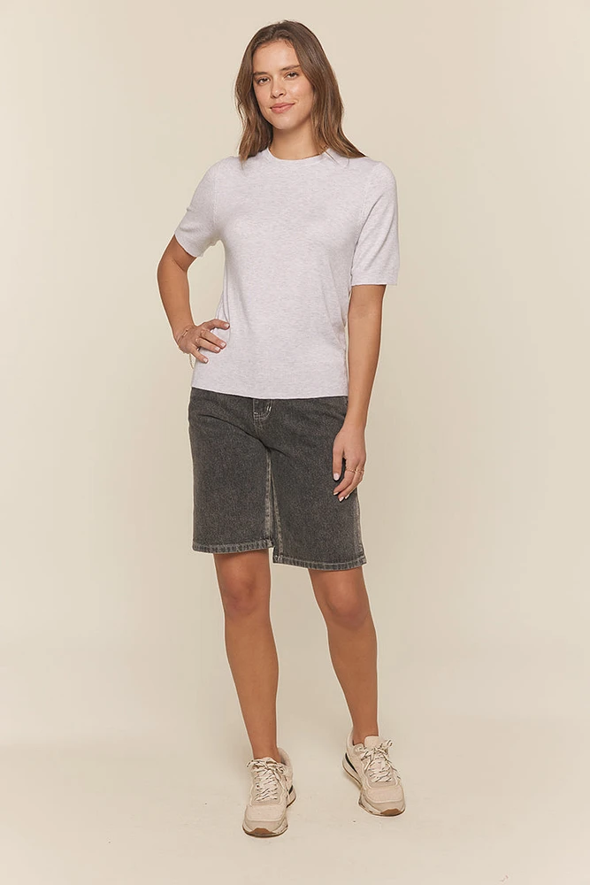 Soft Touch Short Slv Sweater