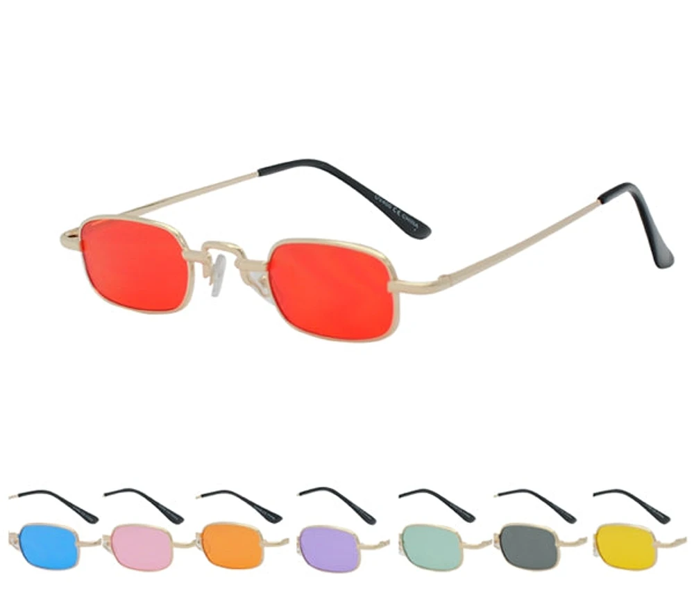 METAL FRAME ROUND SUNGLASSES