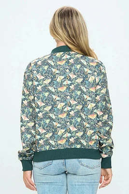 Moth Print Jacket