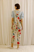 Multi Flower Overall Jumper