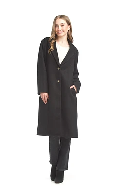 Lapel Single Breasted Coat