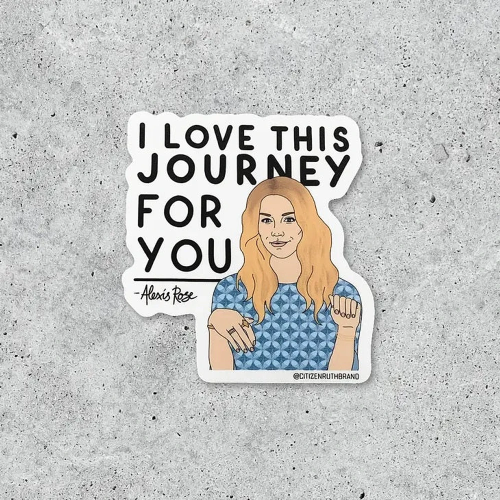 Alexis Journey Sticker