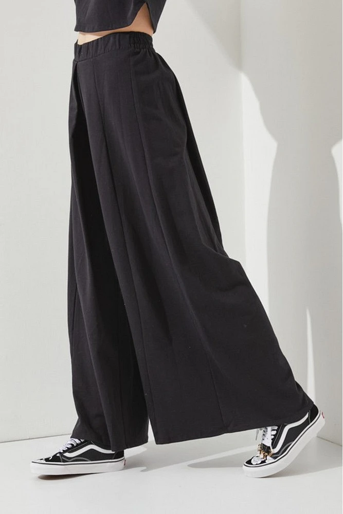 Terry Wide Leg Pants