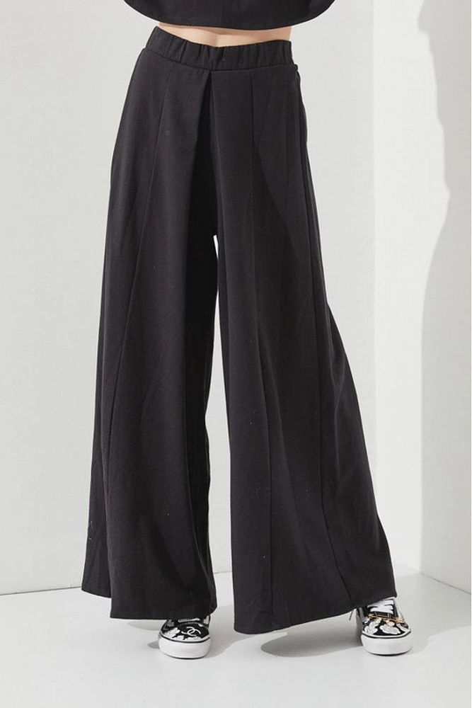 Terry Wide Leg Pants