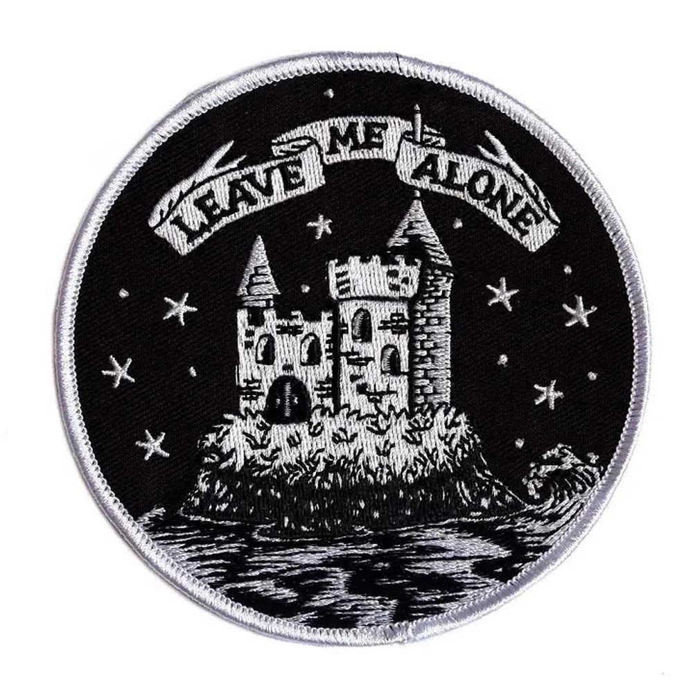 Leave Me Alone Embroidered Patch