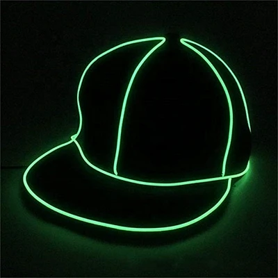 LED Flash Snapback Hat