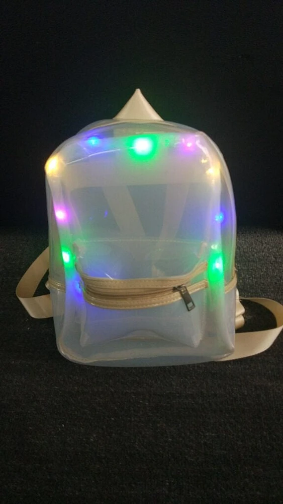 Clear LED Backpack