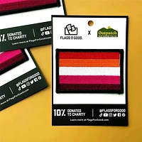 Lesbian Pride Flag Patch