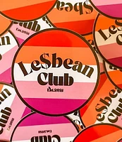 Lesbian Dollar Sign Club Sticker