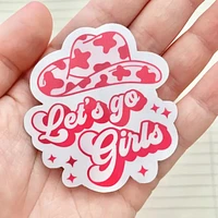 Lets Go Girls Sticker