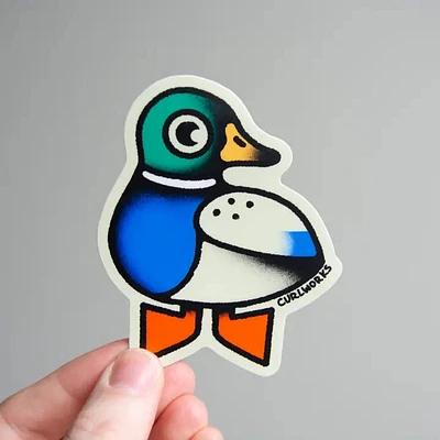 Mallard Duck Sticker